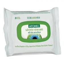 AFOMILL SALVIETTE STRUCCANTI OLIO MICELLARE